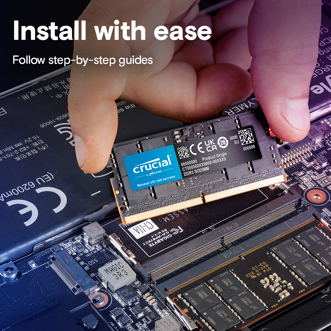 Crucial DDR5 - Not just faster. Better.