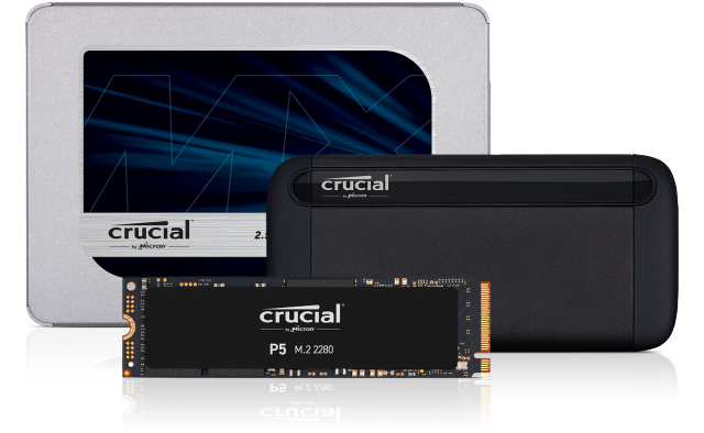 CRUCIAL P2 SSD 250 Go 3D NAND NVMe™ PCIe M.2 2280SS (CT250P2SSD8