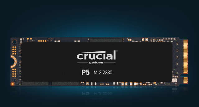 Crucial P5 NVMe M.2 SSD | Crucial.com