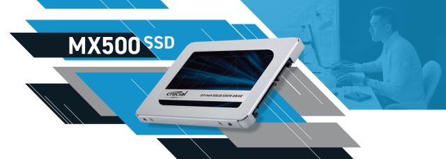 Crucial MX500 SATA III 2.5 SSD - 1TB