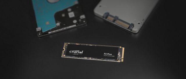 Disque dur SSD CRUCIAL P3 Plus 1 To PCIe 4.0 NVMe M.2 2280