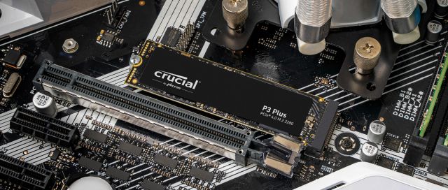 Best Buy: Crucial P3 Plus 500GB Internal SSD PCIe Gen 4 x4 NVMe