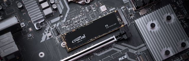 Crucial P3 500GB PCIe 3.0 3D NAND NVMe M.2 SSD, up to 3500MB/s -  CT500P3SSD8 