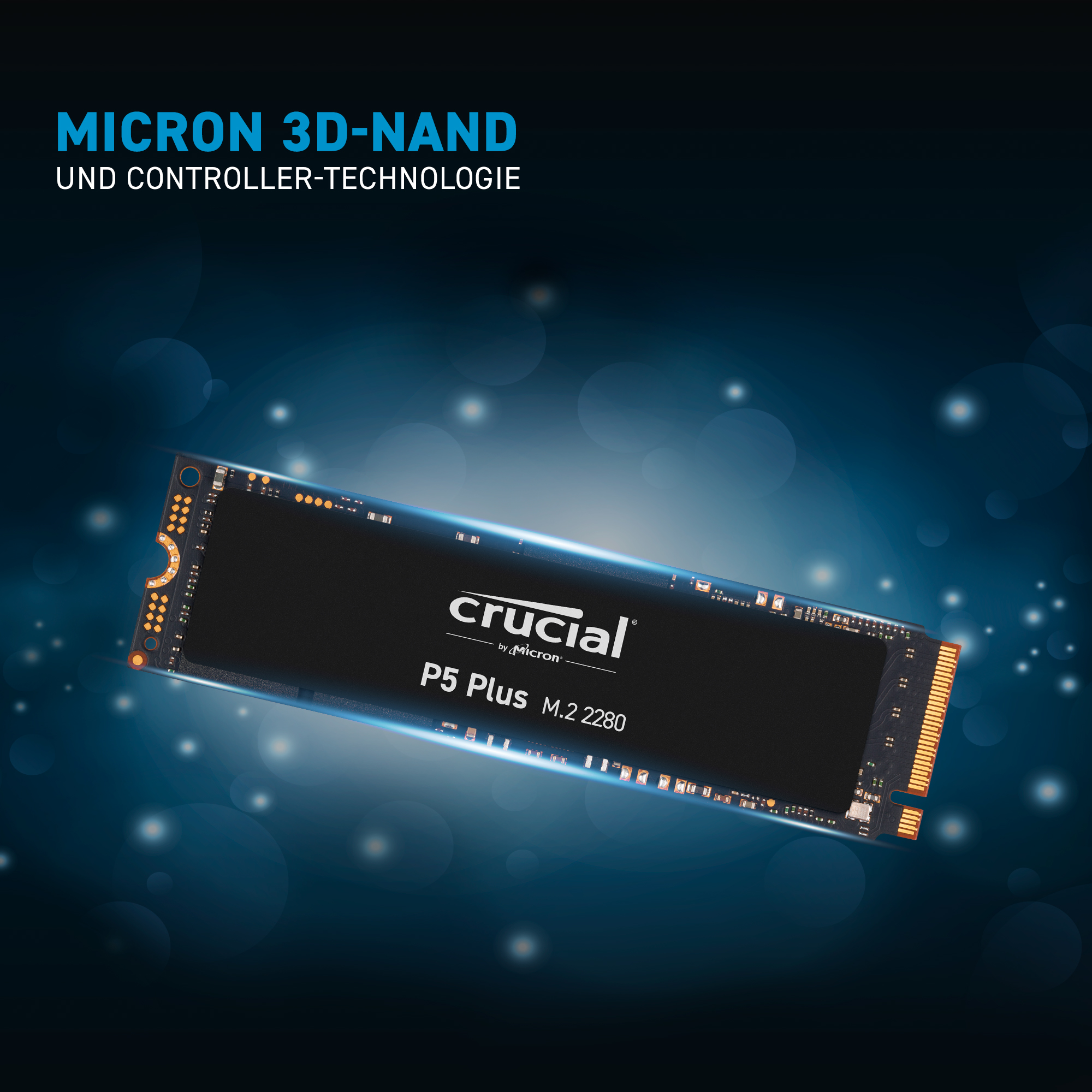 Crucial - ssd interne - p5 - 500go - m.2 nvme (ct500p5ssd8) CT500P5SSD8 -  Conforama